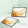 thumbnail image 5 of Case for Samsung Galaxy Tab S9 Plus/S8 Plus/S7 Plus/S7 FE/S7 Plus 12.4 Inch with [S Pen Holder], [Tri-Fold Flip Kickstand] Shockproof Protective Transparent Clear Back Tablet Cover, Mintgreen, 5 of 8