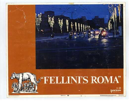 Fellini's Roma - movie POSTER (Style C) (11