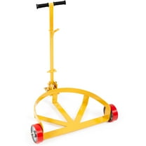VEVOR 55 gal Drum Dolly 1pk - 1200 lb Capacity Low Profile Steel Barrel Cart
