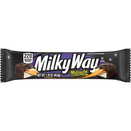 Milky Way, Midnight Dark Chocolate Candy, 1.76 Oz