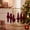 C, variant on 6 Pack Christmas Tree Ornaments Set Vintage Finial Hanging Baubles for Holiday Mantel Decor Indoor Home Decoration Spindle Drop Ornaments for Xmas Tree Party Display Festive Hanging, Red, Style A