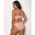 thumbnail image 2 of No-Show Lace String Bikini - Blushing Rose, 2 of 4