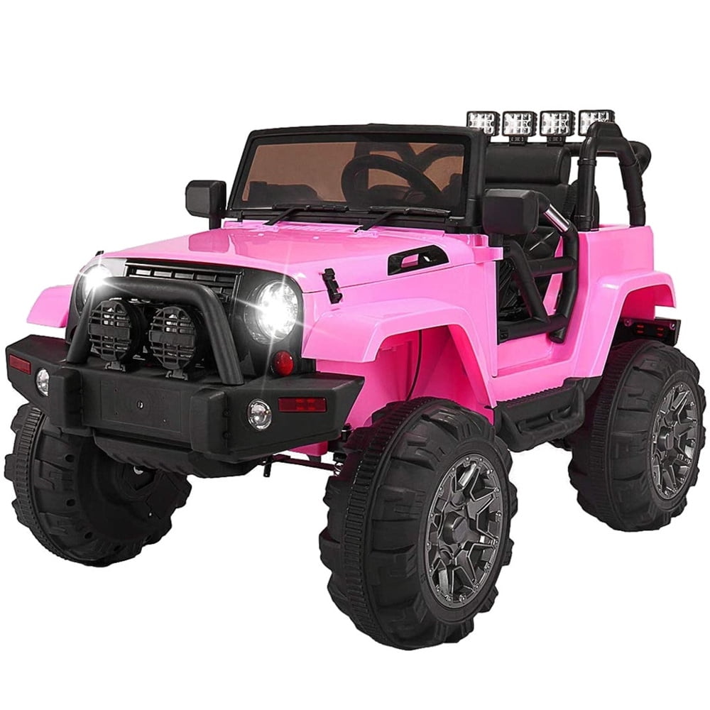 Ride on Car Toys for Girls, 12V Ride on Cars with Remote Control 