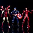 thumbnail image 2 of Figuras de acción de superhéroes de Marvel, Endgame vengadores, Thanos, Hulk, Capitán América, Thor, Lobezno, Venom, juguetes para niños, 17cm Gong Bohan LED, 2 of 2