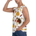 thumbnail image 3 of Disketp Happy Thanksgiving Sleeveless Tshirts For Men, Muscle Shirts For Men Dry Fit Tank Top-3x-Large, 3 of 8