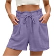 thumbnail image 6 of Dvprdro Womens Mid Waist Skort with Liner Solid Color Tennis Golf Workout Skirt Pants Casual, 6 of 7