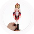 thumbnail image 5 of Gymnture Xmas Wood Nutcrackers Christmas Figures for Decor, 5 of 10