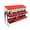 10 grids Red, variant on Metal Nesting Boxes for Chickens, 8 Hole Roll Away Chicken Laying Boxes for Hens with Lid Cover, Protect Eggs, Easy Egg Collection & Clean, Chicken Nesting Box for Backyard Flock Homestead Small Farm
