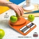 thumbnail image 5 of Báscula Digital Gramera 10kg Cocina Repostería Precisión Color Naranja, 5 of 6