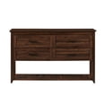 thumbnail image 5 of 54" Contemporary 4-Door Wood Buffet - Dark Walnut, 5 of 5