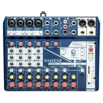 Soundcraft Notepad-12FX 12-Ch Soundboard Mixing Console Mixer For Church/School