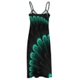 thumbnail image 6 of Glow in the Dark Sleeveless Dress clothing women summer women's evening dresses dresses korean style, 6 of 6