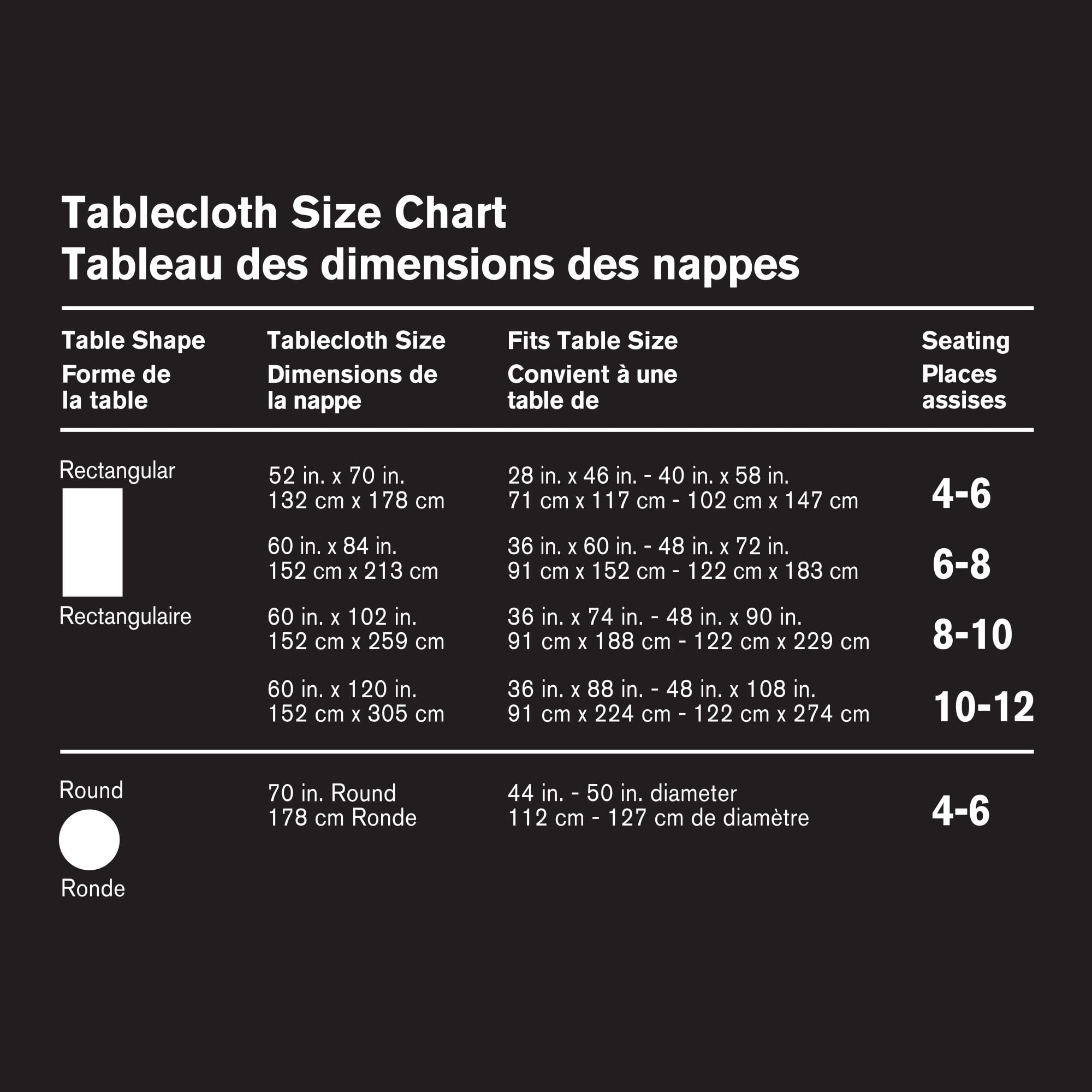 Nappe de table rayée hometrends en microfibre