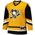 thumbnail image 2 of Men's Mario Lemieux Gold Pittsburgh Penguins 1984-85 Power Play Jersey, 2 of 6