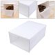 thumbnail image 2 of 6pcs Transparent Drawer Type Shoes Box Dustproof Stackable Shoes Container, 2 of 3