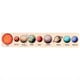 thumbnail image 1 of Rompecabezas de madera para niños pequeños Rompecabezas espacial del sistema solar Educativo para niños Rompecabezas de aprendizaje preescolar Montessori Desarrollo temprano y actividades, 1 of 5