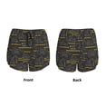 thumbnail image 6 of Goofa Retro Excavator Printed Women 2 in 1 Running Shorts,Quick Dry Athletic Workout Shorts,High Waisted Athletic Shorts with Liner Pockets-Medium, 6 of 9