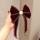 thumbnail image 5 of 1 pinzas para el pelo hechas a mano con lazo de terciopelo, diademas para mujeres y niñas, elegantes lazos para el pelo, accesorios para el pelo, juego de bandas para el pelo, regalos para m, 5 of 5