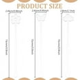 thumbnail image 2 of 30pcs Acrylic Drink Stirrers Butterfly Cocktail Stirrer 3 Styles Coffee Stirring Stick Top Drink Stirrers Cake Pops Transparent Bar Drinks Mixing Rod, 2 of 9