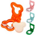 thumbnail image 3 of Retrok 4pcs Sandwich Cutter and Sealer Set, Uncrustable Sandwich Maker and Decruster for Kids, Crust Cutter Sandwich Crimper, Great for Lunchbox and Bento Box, 3 of 11