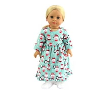 Santa Nightgown For 18 inch dolls