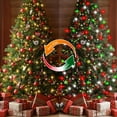 thumbnail image 2 of Red White Green Christmas String Lights Battery Operated, 100 LED Dual Color Changing Fairy Lights 33Ft with Remote Timer Twinkle Lights for Tree Wreath Decor, 2 of 17