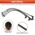 thumbnail image 4 of Unique Bargains Car Spark Plug Coil Wires Ignition Coil Cable Fit for VW CADDY GOLF Jetta 1.2 No.03F905409A - Pack of 4, 4 of 6