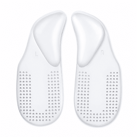 FLORNIX Arch Support Plantar Fasciitis Insoles For Women & Men Adhesive Foot Arch Inserts For Flat Feet Heel Support Cushion For Feet And Pressure