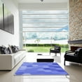 thumbnail image 7 of Ahgly Company Machine Washable Indoor Square Transitional Sky Blue Area Rugs, 8' Square, 7 of 7