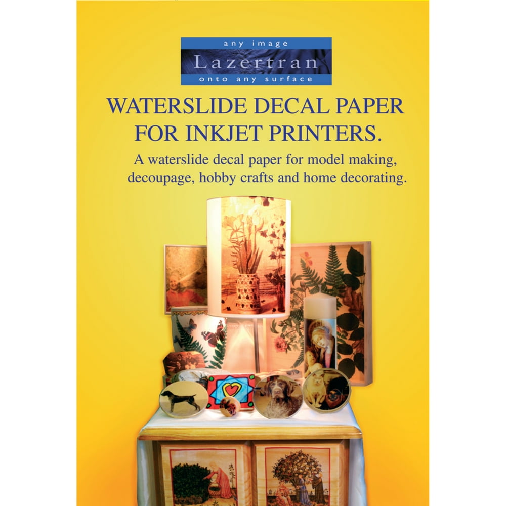 Lazertran Inkjet Transfer Paper, 8.5" x 11" 10/Pkg.