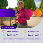 Centrum Silver Womens 50 Plus Multivitamin مع فيتامين B وC وD3 وE، عدد 200