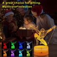 thumbnail image 2 of Luz de noche para niños, regalo genial, lámpara 3D de Spider-Man con control remoto y toque inteligente, 7 colores + 16 colores cambiantes, juguetes regulables para niños de 3, 4, 5, 6, 7 y 8 años., 2 of 5