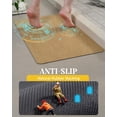 thumbnail image 5 of -Bath Mat Rug Set-Rubber Non Slip Quick Dry Super Absorbent Thin Bathroom Rugs Fit Under Door-Washable Bathroom Floor Mats-Shower Rug for in Front of Bathtub,Shower Room,Sink, 5 of 6