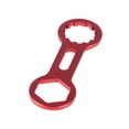 thumbnail image 2 of Mountain Bike Fork Cap Wrench Accessory Remover Durable Easy Install Tool Heavy Duty Lightweight Disassembly Tool Red, 2 of 10
