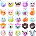 thumbnail image 1 of Asoulin Set de 24 juguetes antiestrés pop 3D con animales, 1 of 6