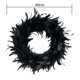 thumbnail image 2 of de plumas de cóctel negro de 16 "Puerta de entrada de Decoración para el hogar Accesorios para fotos Sunnimix Corona de puerta principal, 2 of 7