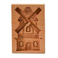 thumbnail image 1 of Galleta Diy Molde Tallado De Madera Gingerbread Cookie Moldes No Pegajosos Funny Cookie Molds Baking Diy Mold Para Halloween Navidad Fiesta De Cumpleaños Cateissary HA027457-04, 1 of 6