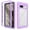 Purple, variant on Decase for Google Pixel 8 Pro Dual-Layer Protection Case,Slim Shockproof Rugged Heavy Duty Durable Case,Anti-Scratch Lightweight Protective Transparent Phone Cover Case,Purple