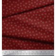 thumbnail image 3 of Soimoi polyester Crepe Fabric Cosmos Floral Print Fabric by Yard 42 Inch Wide, 3 of 3