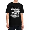 thumbnail image 2 of Camisetas de algodón con el logo de Peanuts, Snoopy y Charlie Brown para hombre y mujer, divertidas camisetas de manga corta y cuello redondo, 2 of 4