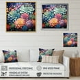 thumbnail image 4 of Designart "Green Blue Succulent Charm III" Floral Floater Framed Canvas Wall Art, 4 of 7