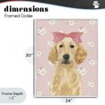 thumbnail image 4 of Stupell Industries Eclectic Picture Ready Retriever White Framed Giclee Art, 24 x 30, by Lucille Price, 4 of 8