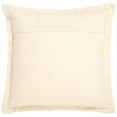thumbnail image 3 of Safavieh Jordy 18" x 18" Modern Cotton Decorative Pillows, Burnt Orange/Natural, 3 of 4