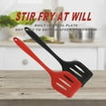 thumbnail image 4 of Juego de accesorios de cocina esenciales, espátula ranurada flexible antiadherente para cocinar, resistente al calor hasta 230 °C, diseño saludable que promueve el filtrado de aceite, herramientas, 4 of 5