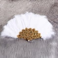 thumbnail image 1 of de plumas de novia de boda plegable decorativo Estilo vintage de para decoración Escenario Fiesta de Adorno de Hugo Abanico Decorativo, 1 of 7