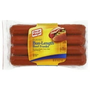 Oscar Mayer Bun-Length Beef Franks, 16 Oz.