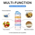 thumbnail image 3 of Caja apilable de leche en polvo para llevar, contenedor de almacenamiento de alimentos para bebés, tazas de aperitivos para niños pequeños, 3 of 5