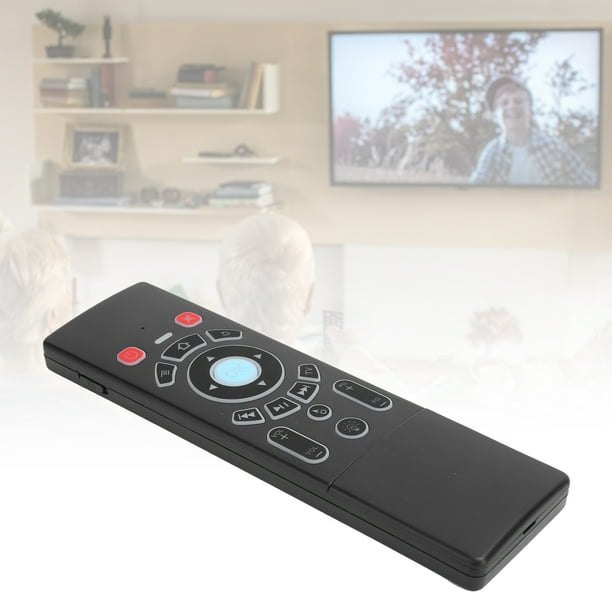 Teclado De Control Remoto 2.4G, Mini Mouse Remoto Multifuncional Retroiluminado Con Giroscopio De 6 Ejes Para Proyector Para PC Para Smart TV Box
