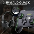 thumbnail image 3 of Xbox One Controller,2.4GHz Wireless Xbox Controller with 3.5mm Headphone Audio Jack Xbox Controller for Xbox One X/S Xbox Series X/S,Black, 3 of 7