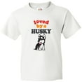 thumbnail image 3 of Inktastic Siberian Husky Dog Gift Puppy Youth T-Shirt, 3 of 5